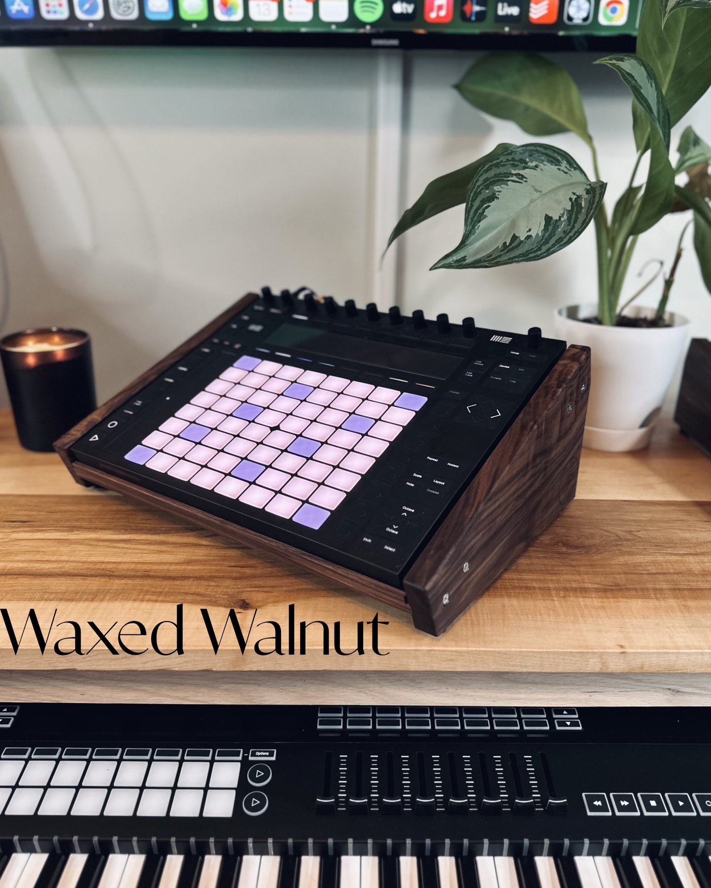 Ableton Push Stand // desktop rack for ableton live push 2 or 3 controller