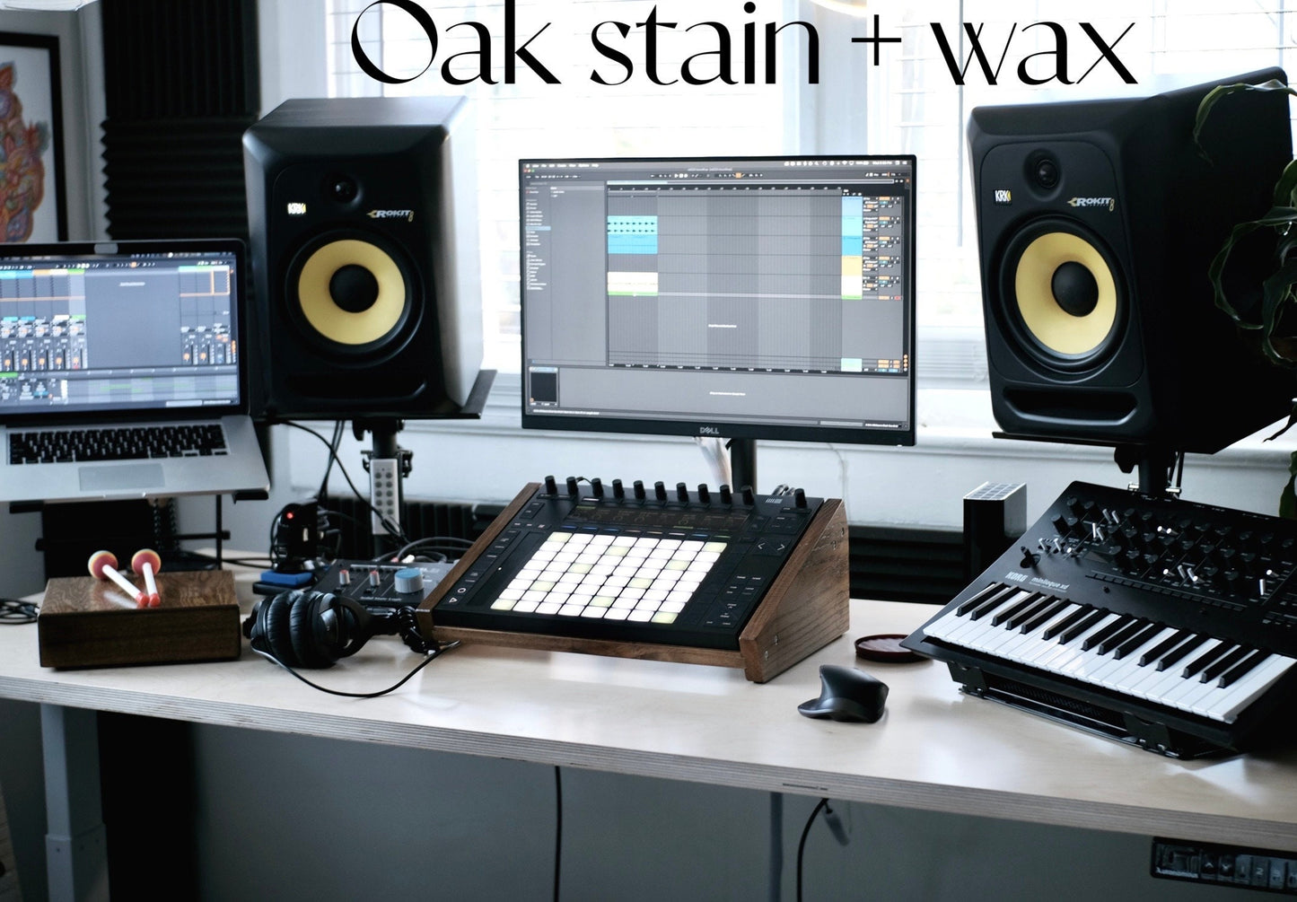 Ableton Push Stand // desktop rack for ableton live push 2 or 3 controller