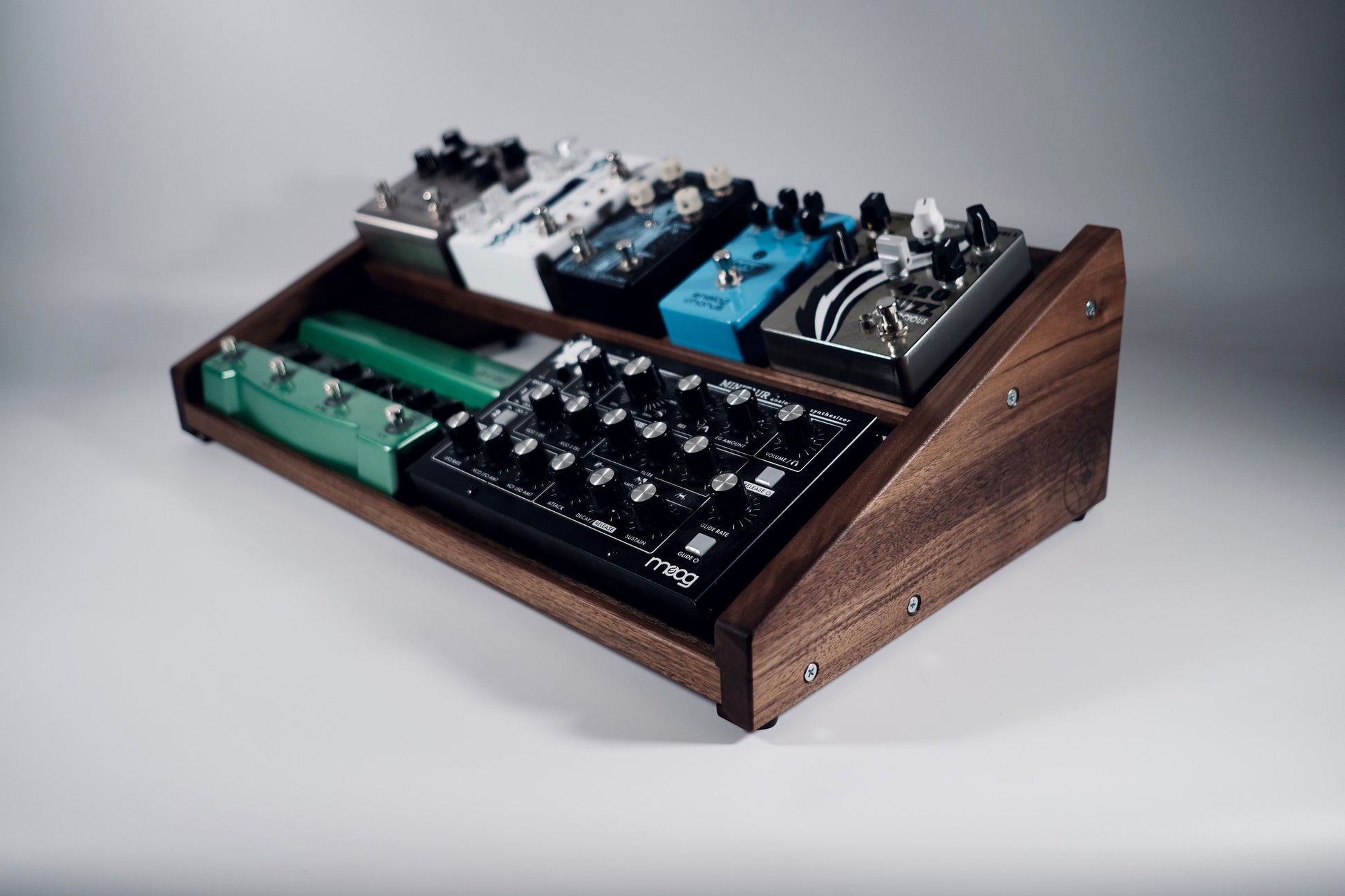 recording pedal Desktop Pedalboard Effects Pedal stand for home recording – codahandmade